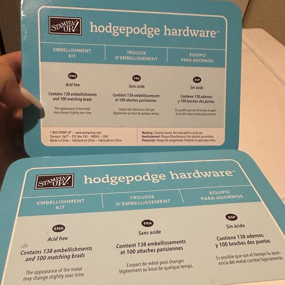 STAMPIN UP! Scrapbook/ Card making kits accessories